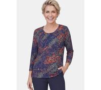 Goldner Langarmshirt Damen mehrfarbig, 40