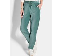 Goldner Lange Hosen Damen Baumwolle grün, 42