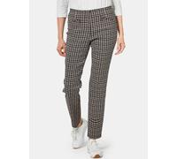 Goldner Lange Hosen Damen Baumwolle schwarz, 26