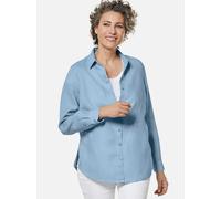 Goldner Leinenbluse Damen melange, 42