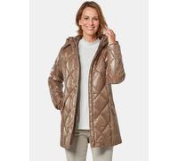 Goldner Longsteppjacke Damen camel, 42