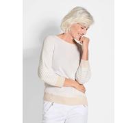 Goldner Pullover Damen beige, 40/42