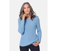 Goldner Pullover Damen blau, 42
