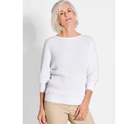 Goldner Pullover Damen weiß, 36/38