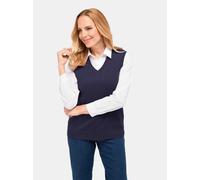 Goldner Pullunder Damen marine, 40