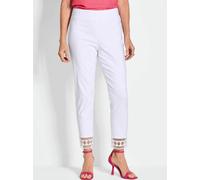 Goldner Schlupfhose Damen weiß, 44