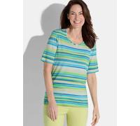 Goldner Shirt Damen türkis, 38