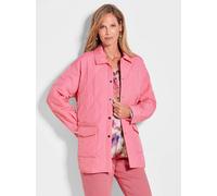 Steppjacke GOLDNER "Steppjacke mit Hemdkragen", Damen, Gr. 52, orange (koralle), Obermaterial: 100% Polyamid PA., normal, Manschette, Jacken Steppjacke, Seitenschlitze (87734145-52) koralle