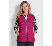 Goldner Steppweste Damen pink, 42