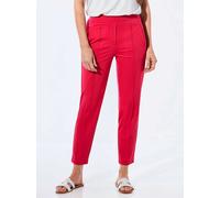 Goldner Stoffhose Damen rot, 44