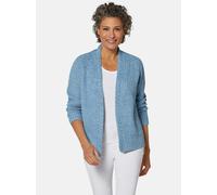 Goldner Strickjacke Damen blau, 38