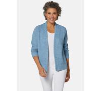 Goldner Strickjacke Damen blau, 46