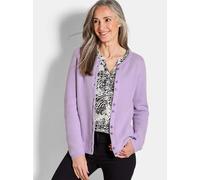 Goldner Strickjacke Damen flieder, 38