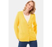 Goldner Strickjacke Damen gelb, 46