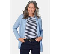 Goldner Strickjacke Damen hellblau, 38