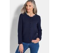 Goldner Strickjacke Damen marine, 44