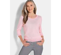Goldner Strickpullover Damen rosa, 44