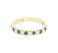 Goldring 333 mit echtem Saphir und Zirkonia 333 JL39-07-0873 JuwelmaLux