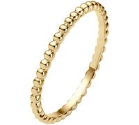 Goldring FIRETTI "Schmuck Geschenk Gold 585 Kugeln" Gr. 58, gold (gelbgoldfarben), Fingerringe, Damen, 58, Gelbgold 585, 1,6mm, Goldring, Made in Germany (86254350-58) gelbgoldfarben