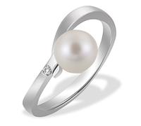 Goldring GOLDMAID Gr. 56, silber (silberfarben), Fingerringe, Damen, 56, Weißgold 375, Goldring (863771-56) silberfarben