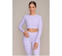 Gold's Gym kurzes Top "Helen" Digital Lavender S