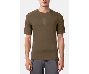 Gold's Gym Rob - Men's Fitted Training Shirt Olive Größe: M | Sportshirts Outlet | Herren | Grün