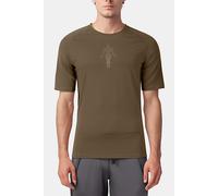 Gold's Gym Rob - Men's Fitted Training Shirt Olive Größe: S | Sportshirts Outlet | Herren | Grün