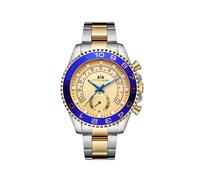 (GoldSilber Gold)Automatik Selbstaufzug Mechanisch Edelstahlarmband Casual Gelbgold Silber Blau