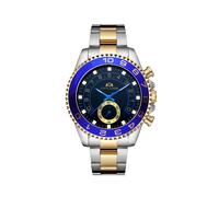 (GoldSilber Schwarz)Automatik Selbstaufzug Mechanisch Edelstahlarmband Casual Gelbgold Silber Blau