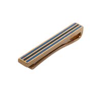 Goldton Messing Logo gebrandete Krawattennadel Einheitsgröße