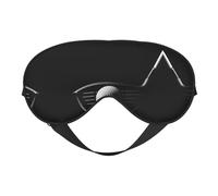 Golf Fitness doppelseitige weiche Verdunkelungs-Augenmaske, Entspannung, Nulldruck, Nachtschlaf-Augenmaske