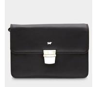 GOLF Herren Handgelenktasche schwarz Unisex - Leder