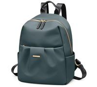 GOLF QUALITY Kleiner Rucksack Damen Klein Cityrucksack Handtasche 2 in 1 Tagesrucksack Mini Backpack Women Elegant Casual Daypack für Reise Freizeit Einkauf Arbeit Dark green