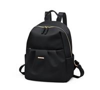 GOLF QUALITY Kleiner Rucksack Damen Klein Cityrucksack Handtasche 2 in 1 Tagesrucksack Mini Backpack Women Elegant Casual Daypack für Reise Freizeit Einkauf Arbeit Schwarz