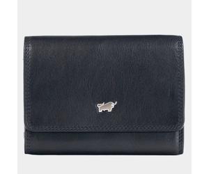 GOLF RFID Geldbörse 4 Kartenfächer schwarz Unisex - Leder