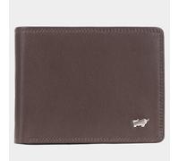 GOLF RFID Geldbörse 8 Kartenfächer braun Unisex - Leder