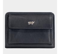 Braun Büffel Geldbörse Golf S 2CS – RFID-Schutz, Leder, 2 Kartenfächer – Schwarz
