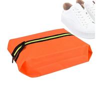Golf-Schuhtasche, Sport-Schuhhalter, Schuhtasche für Reisen, Walking, Wandern, Anti-Geruch-Design, wasserdicht, 39 x 24 x 9 cm, Schwarz/Orange/Grün für Schuhhalter, Orange, Refer to description,