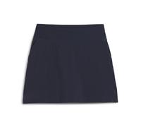 Golfrock PUMA "Blake Golfrock Damen", Damen, Gr. L, blau (deep navy blau), Obermaterial: 14% Elasthan, 86% Polyester. Innenhose: 77% Polyester, 23% Elasthan. Unterer Bund: 23% Elasthan, 77% Polyester.