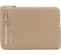 Golla Laptop Tasche/Wasserdichter Laptop Sleeve aus Neopren/Für MacBook, Asus und weitere Notebooks/Elegante Laptophülle/Reißverschluss mit Neoprenmantel / 13 Zoll/Coffee