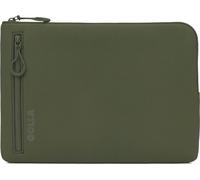 Golla Laptop Tasche/Wasserdichter Laptop Sleeve aus Neopren/Für MacBook, Asus und weitere Notebooks/Elegante Laptophülle/Reißverschluss mit Neoprenmantel / 15 Zoll/Green