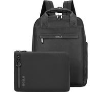 Golla Set aus Rucksack und Laptop-Sleeve 13 Zoll, Black (76462)