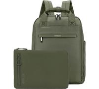 Golla Set aus Rucksack und Laptop-Sleeve 13 Zoll, Grün (76465)