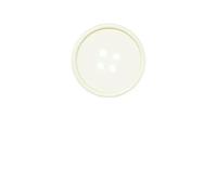 GONMDOPY Knöpfe, 10 Stück Bunte Runde Knöpfet Vier Ösen, Handgefertigte Accessoires, Geeignet Für Pullover Und Mäntel/White-10Pcs/15Mm