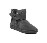 Gooce Leder-Winterboots "Balade" in Grau - Größe 39 | Damen Stiefel