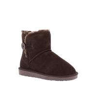 Gooce Leder-Winterboots "Crestone" in Dunkelbraun - Größe 39 | Damen Stiefel