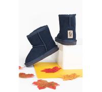 Gooce Leder-Winterboots "Ethel Toddler" in Dunkelblau - Größe 23 | Baby Stiefel Boots