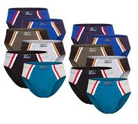 Good Deal Market 12er Packs Herren Sport Slips mit tollen Farbteilern aus 100% gekämmter Baumwolle Öko-Tex Standard 100 Gr. 10/XXXX-Large