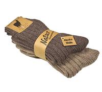 Good Deal Market 2er Pack Alpaka Socken Gr. 39/42, cashmere-socken socken seide alpacasocken gestrickte woll wintersocken damen thermo wintersocken herren alpaka alpakasocken warme