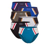 Good Deal Market 6er Pack Herren Sportslips mit tollen Farbteilern aus gekämmter Baumwolle in verschiedenen Farbkombinationen Gr. 13/7XL